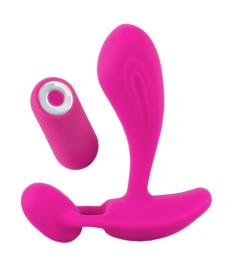Rabbitvibrator, 10 Vibrationsmodi, 3 Rotationsstufen, Crazy Movement T
