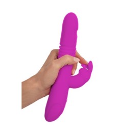 Rabbitvibrator „Thrusting Pearl“ mit Stoßfunktion und Rotation