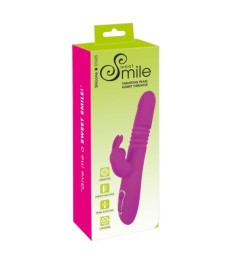 Rabbitvibrator „Thrusting Pearl“ mit Stoßfunktion und Rotation