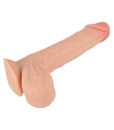 Naturdildo „Dildo with moveable Skin“ mit Saugfuß