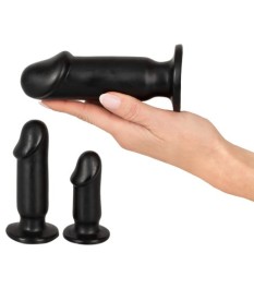 3-teiliges Set „Butt Plug Training Kit“, verschiedene Größen und Gewic