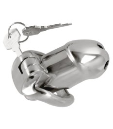 Peniskäfig „Chastity Cage Short“ aus Edelstahl