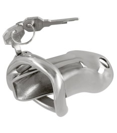 Peniskäfig „Chastity Cage Short“ aus Edelstahl