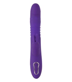 Stoßvibrator „Thrusting Pearl Triple Vibrator“ mit Klitoris- und Analvibrator