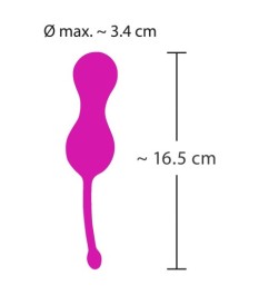 "RC Liebeskugeln" mit Vibration per Fernbedienung