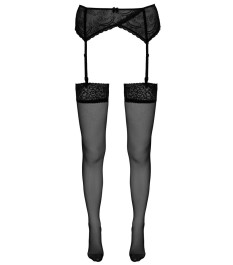 Straps-Strumpfhose in Strapsgurt-Optik