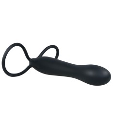 Analdildo „Analspecial“ mit Penis- und Hodenring