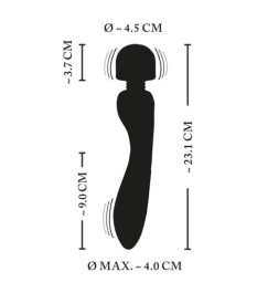 Reizstrom-Massagevibrator beidseitig verwendbar