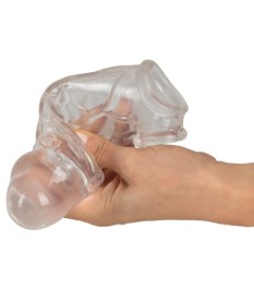 Penishülle „Penis Sleeve with extension + ball ring“ mit Hodenring