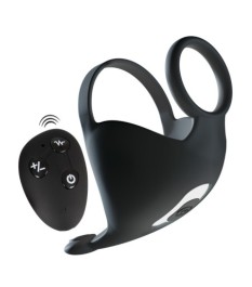 Penis-/Hodenring „Cock ring with RC ball massager“ mit Hodenvibrator