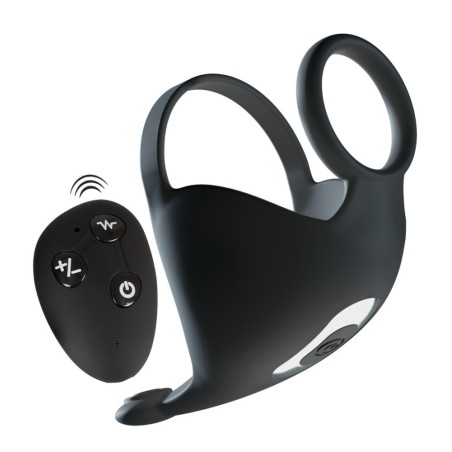 Penis-/Hodenring „Cock ring with RC ball massager“ mit Hodenvibrator