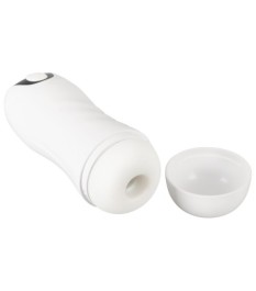 „Masturbator with 2 functions" mit Vibration und Saugfunktion