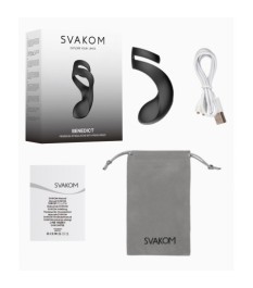 Penis-/Hodenring „Benedict“ mit Perineumvibrator