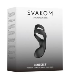 Penis-/Hodenring „Benedict“ mit Perineumvibrator