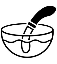 „G-Spot LED Vibrator“, beidseitig verwendbar