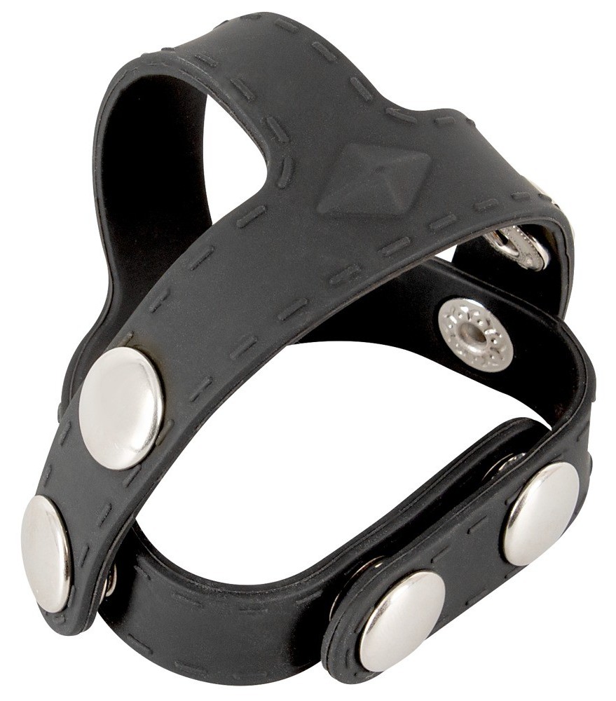 „Silikon Hodengurt“ mit Teiler