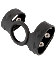 „Silikon Penis-Hodengurt“ mit Penisring