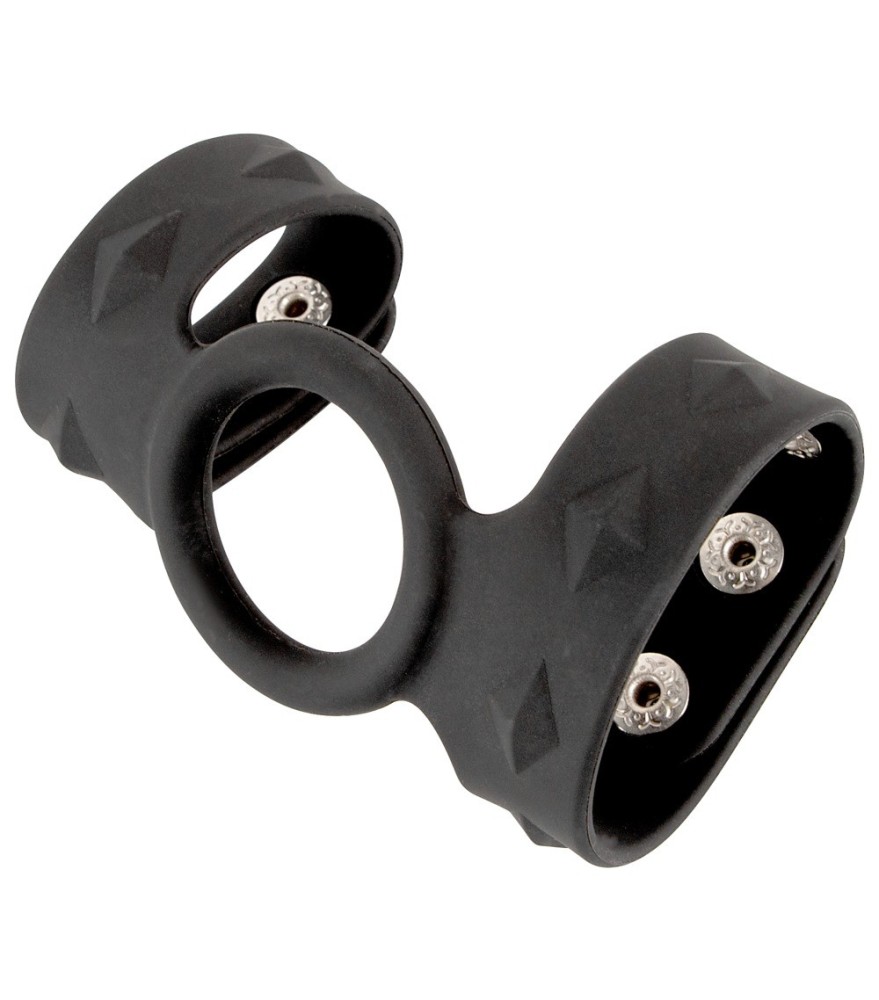 „Silikon Penis-Hodengurt“ mit Penisring