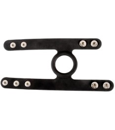 „Silikon Penis-Hodengurt“ mit Penisring