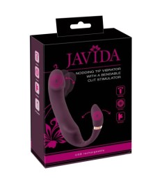 „Nodding Tip Vibrator with Bendable Clit Stimulator“