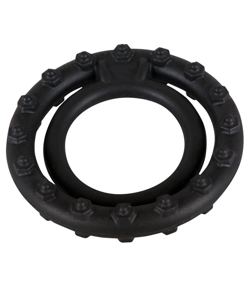 Penisring „Steely Cockring“ mit Hodenring