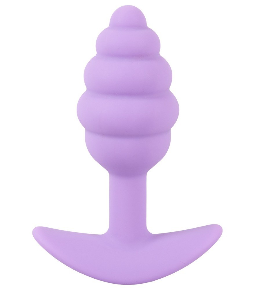 Analplug „Mini Butt Plug“ mit starker Rillenstruktur