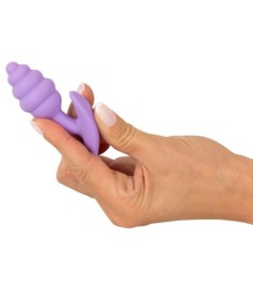 Analplug „Mini Butt Plug“ mit starker Rillenstruktur