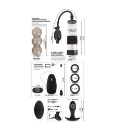 7-teiliges Toy-Set „Performance Set“ für Männer