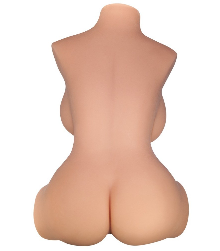 Masturbator-Torso „Real Style IV Deluxe” mit 2 Lustöffnungen