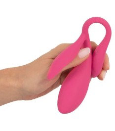 Vibro-Ei „RC Double Pleasure Love Ball“ mit Klitorisvibrator