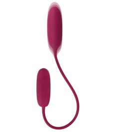 Doppel-Vibrobullet „RC Shaking & Vibrating Love Egg Duo“ verbunden mit