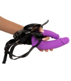 „Super Soft Double Strap-On“ mit herausnehmbarem Doppeldildo