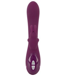 Doppel-Vibrobullet „RC Shaking & Vibrating Love Egg Duo“ verbunden mit