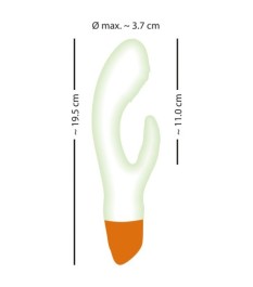 Rabbitvibrator „Glow in the dark Rabbit“ leuchtet im Dunkeln