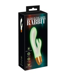 Rabbitvibrator „Glow in the dark Rabbit“ leuchtet im Dunkeln