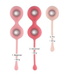 3-er „Liebeskugel-Training-Set“ 64 g, 90 g, 105 g