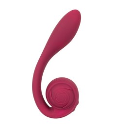 „Bendable Spot-on Vibrator“ mit biegbarer Rose für die Klitoris