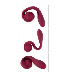 „Bendable Spot-on Vibrator“ mit biegbarer Rose für die Klitoris