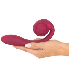„Bendable Spot-on Vibrator“ mit biegbarer Rose für die Klitoris