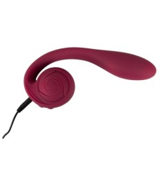 „Bendable Spot-on Vibrator“ mit biegbarer Rose für die Klitoris
