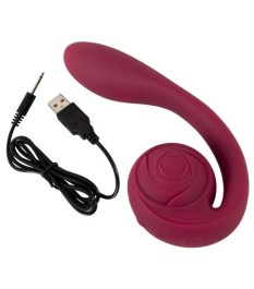 „Bendable Spot-on Vibrator“ mit biegbarer Rose für die Klitoris