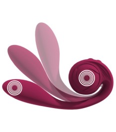 „Bendable Spot-on Vibrator“ mit biegbarer Rose für die Klitoris