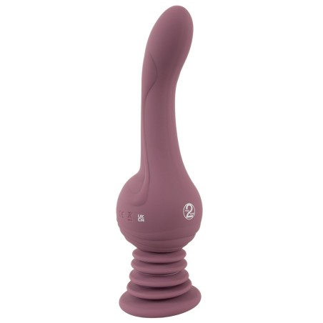 Vibrator „Turbo Shaker G-Spot Lover“ mit federndem Saugfuß