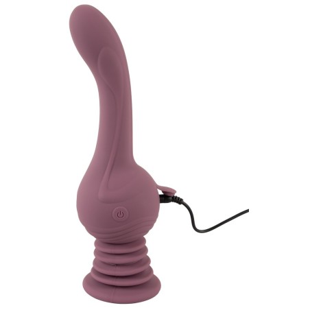 „Bendable Spot-on Vibrator“ mit biegbarer Rose für die Klitoris