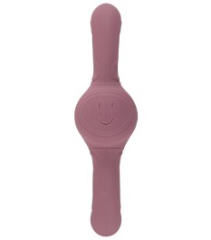 „Bendable Spot-on Vibrator“ mit biegbarer Rose für die Klitoris