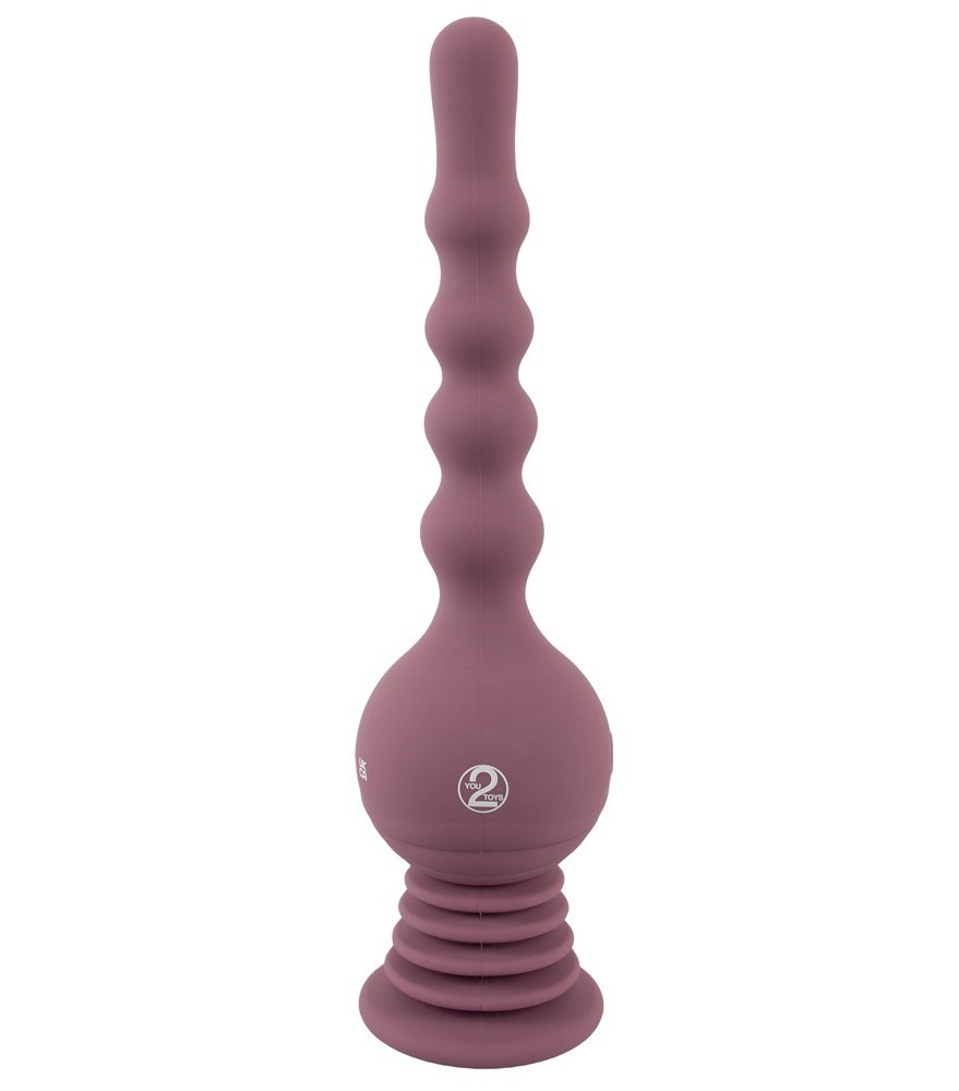 Analvibrator „Turbo Shaker Anal Lover“ mit federndem Saugfuß