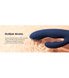 Rabbitvibrator „Aylin“ mit pulsierender Spitze