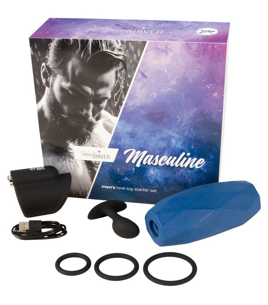 4-teiliges Paket „Men Love Toy Starter Set Masculine“