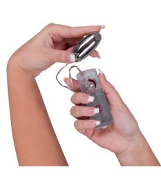 Vibroei „Silver Star“ mit Fernbedienung