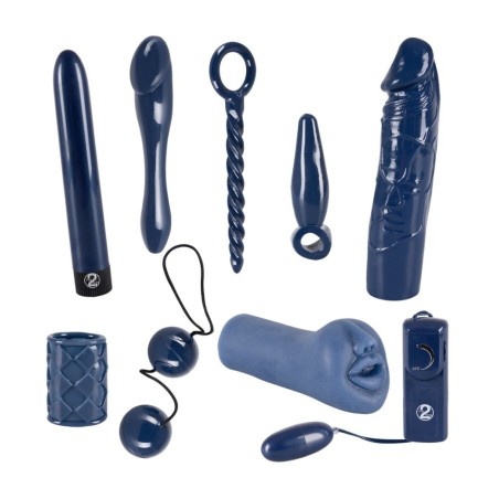 9-teiliges Sextoyset „Midnight Blue Set“